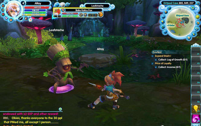 Eternal Saga is a browser based social game, Massively Multiplayer